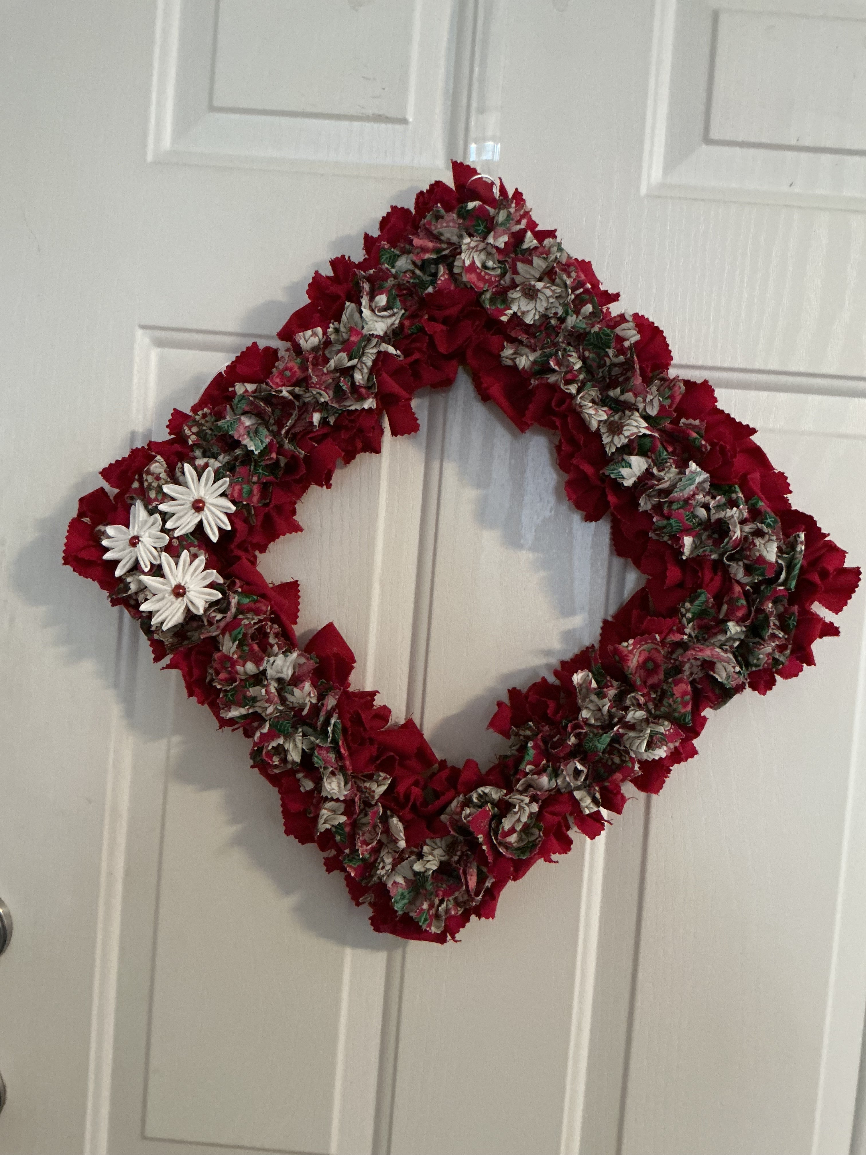 Square Christmas Wreath