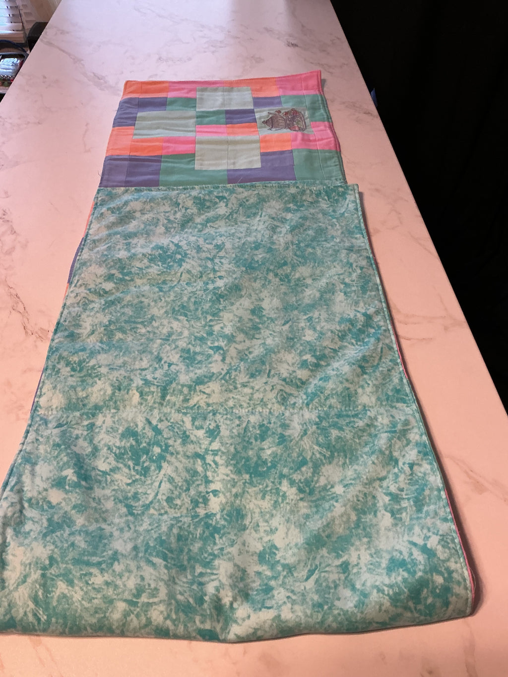Table Runner with embroidery